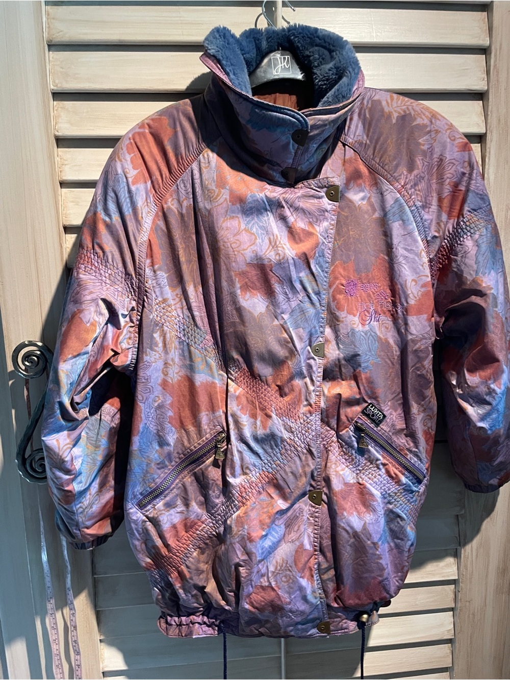 Luhta Sport - Vintage Oversized Ski Jacket Made in Finland - Sz 6 (fitsS-L) - Picture 4 of 16